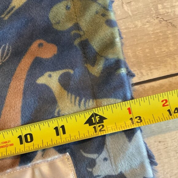 Baby Laundry Dinosaur Lovey Baby Security Blanket Blue - Picture 9 of 13